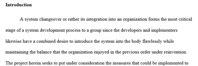 Describe the process you used to elicit the requirements