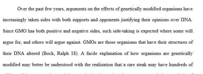 Developing your own argument using evidence consisting of expert opinion