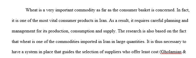 Discuss some of the factors in Iran that motivated the authors to embark on this body of research.