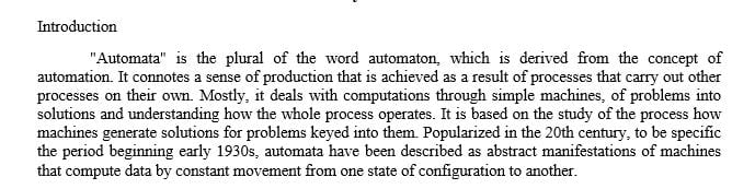 Discuss the practical application of automata theory and design to real-world engineering