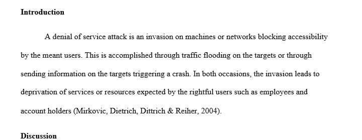 Do you believe that DoS offenders should be treated similarly to other cybercriminals