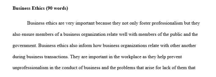 Do you feel they are important in the workplace and relevant to you