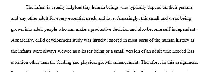 Explain the physical, social and cognitive changes that occur during that stage of development.