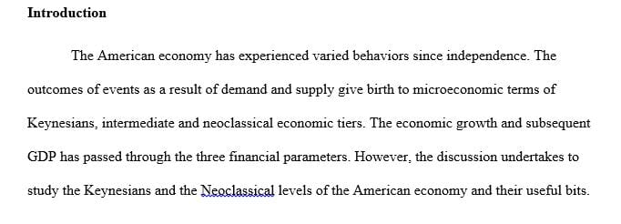 Explain whether the economy is currently operating in the Keynesian