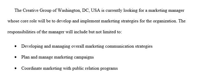 Find 3 jobs with the description of the job and poster and to write a brief respond