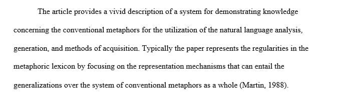 Find two peer-reviewed journal articles on lexicons and metaphors.