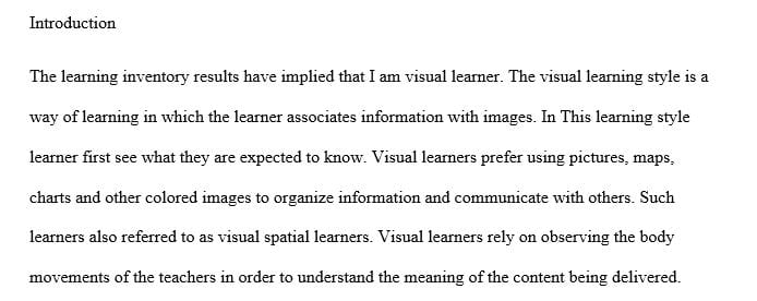 How did your results compare to what you already knew about your personal learning style