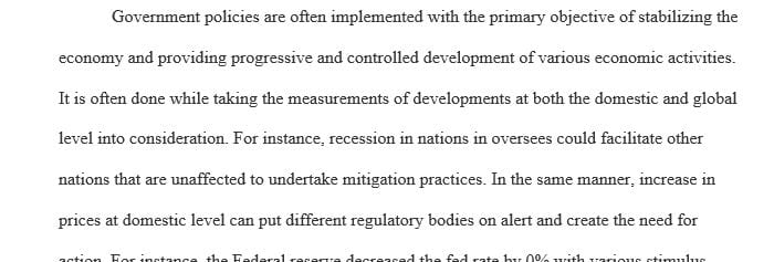 How do government policies and regulations factor into changes in economic activity