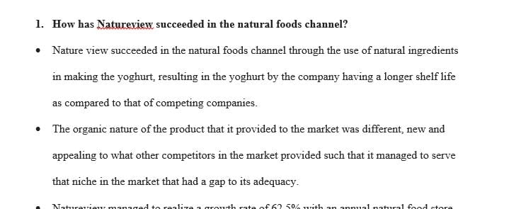 How has Natureview succeeded in the natural foods channel