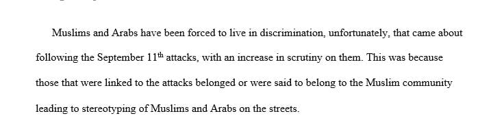 How has the immigration of Muslims and Arabs been influenced by the government policies of the United States