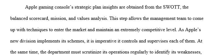 Identify marketing and information technology as part of the strategies and tactics  
