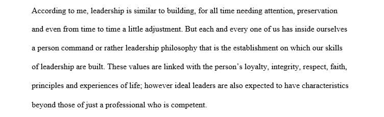 Leadership in organization not in school with playing sports