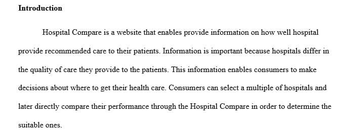 Locate and compare performance measurement data on common health conditions for the hospitals in your area