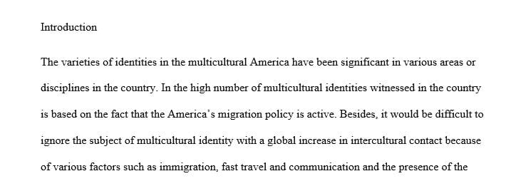 Personal new experiences that help you recognize and better understand specific multi-cultural identities