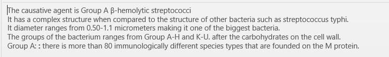 Pick a disease that affects humans/animals whose causative agent is a bacterium