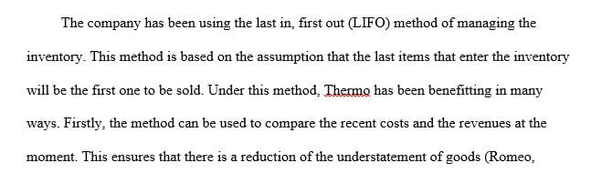 Prepare a three-page memo to the controller outlining why you think JIT might be a bad idea for Thermo