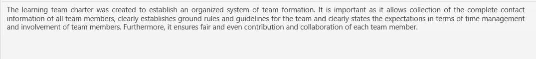 Presentation that identifies the Learning Team resources provided by the University and the importance of working effectively in a team