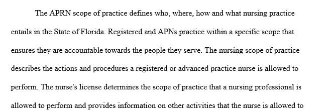 Protecting the scope of practice for nurses is a major initiative at the American Nurses Association