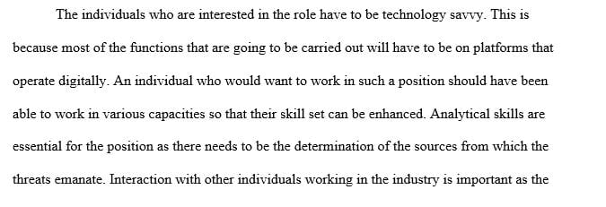 Read a Corporate CISO article and write about it