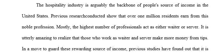 Read the article Rind and Strohmetz, 1999 first then complete the worksheet