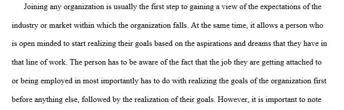 Solve a specific problem that exists in an organization with which you are familiar
