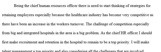 Strategy on Healthcare staff recruitment and retention