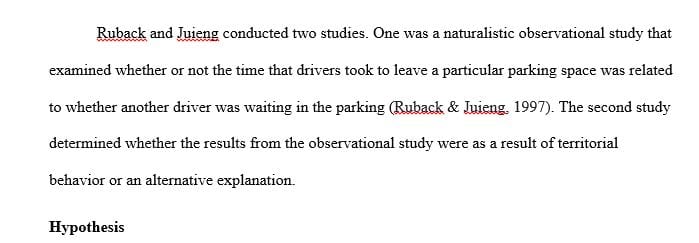 Summarize the Ruback and Juieng (1997) studies