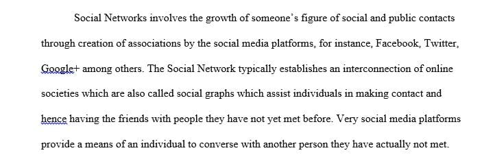 The Impact of Mobile Computing :For the Final Paper you will select one topic from the list below.