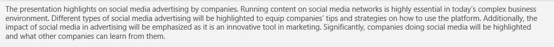 The importance of companies embracing social media