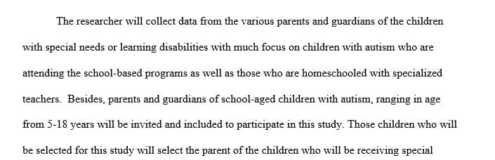 This Assignment is part of the Research Proposal that will be turned in at the end of Unit 9 