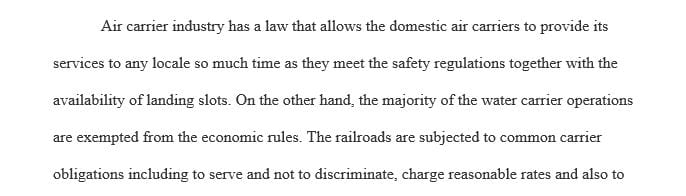 Transportation has played a tremendous role in shaping the economy and social structure of the United States