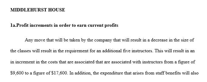 Two to three single-spaced written memo evaluating options and providing recommendations.