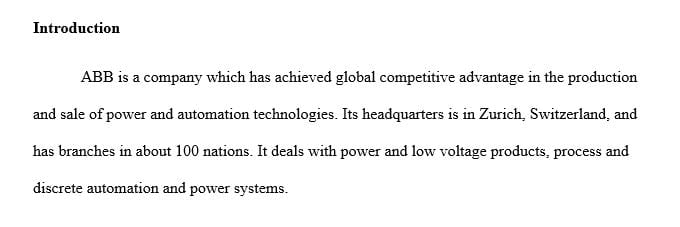 What are the main political and economic risks that ABB must deal with given that it has a strong focus on entering emerging economies