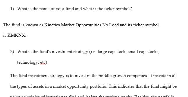 What is the name of your fund and what is the ticker symbol
