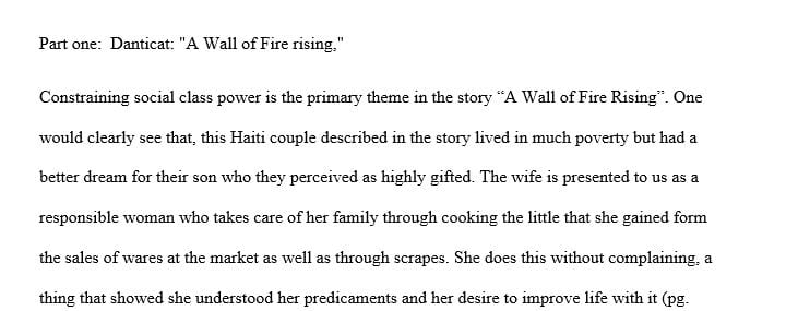 What is the role of the female and mother in the story