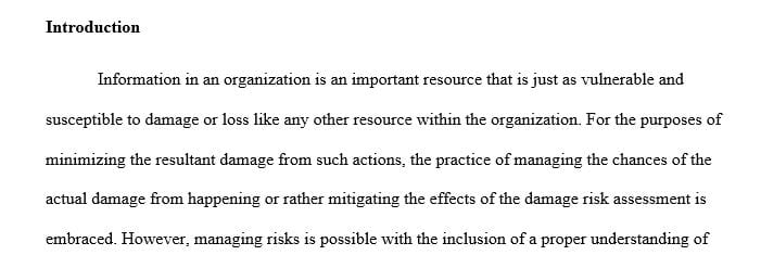 What part of risk management addresses the threats such as those in the video