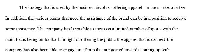 Which business-level strategy is hummel pursuing