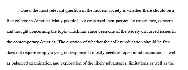 Why higher education should be free:talk about why should college be free for all