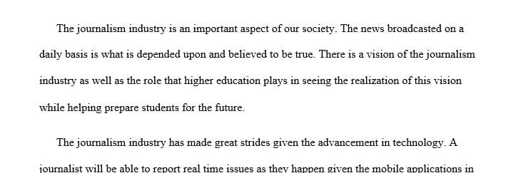 Write an article on this topic suitable for broadcast or print publication