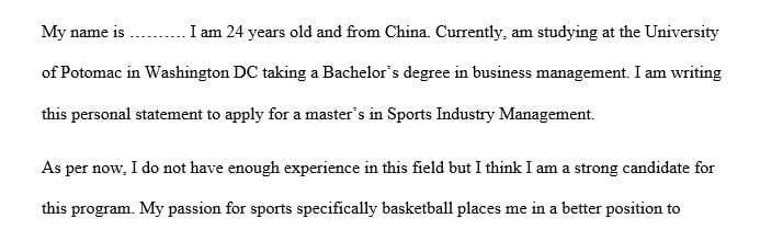 Write an essay explaining why you are interested in pursuing this specific master's degree