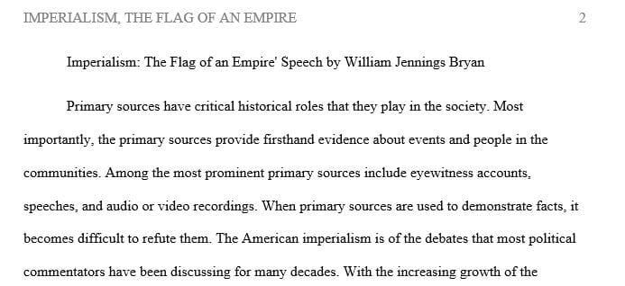 Analyzing and interpreting the historical significance of a primary source