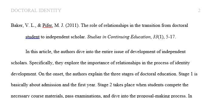 Annotations are descriptive and critical assessments of literature that help researchers to evaluate texts
