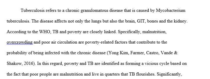 Choose a respiratory disease that has a significant impact on society and the healthcare industry