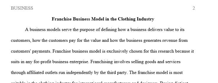 Conduct industry research on a national and local level and conduct local market research