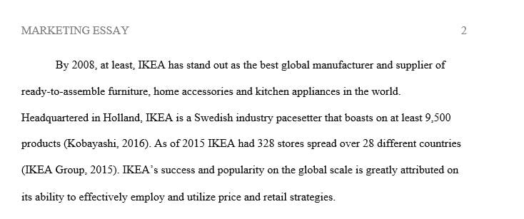 Describe and evaluate a company’s pricing and retail strategy.
