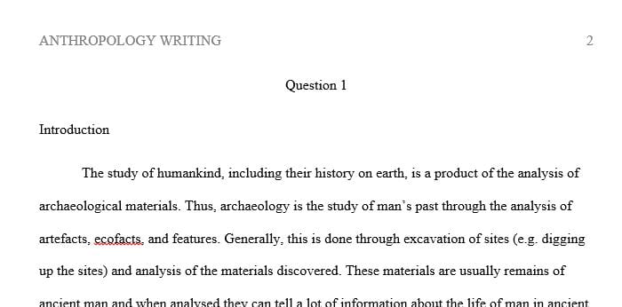 Describe at least two analytical methods (in detail) used by archaeologists to interpret archaeological data