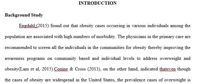 Dietary Awareness in Reducing Obesity