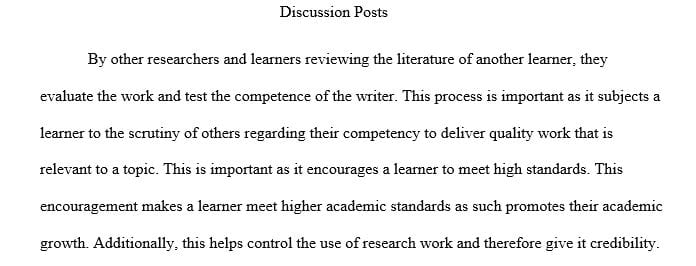 Discuss how a review of literature contributes to a doctoral identity by transitioning a learner into a scholar