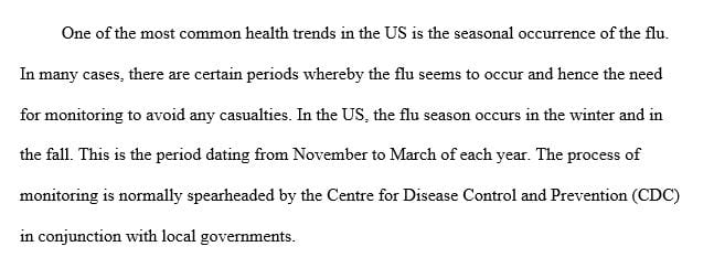 Discussion: Local Public Health Events/Trend