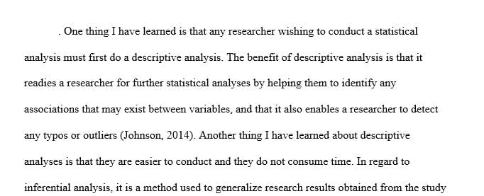 Discussion and conclusions can be made about the meaning of the findings from the data analysis